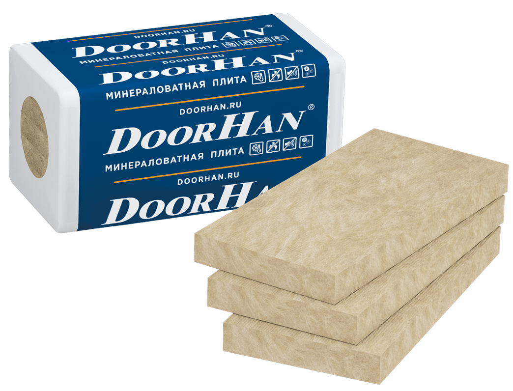 Минеральная вата DOORHAN «РУФ Н ОПТИМА фото пример товара для оптовых поставок  / 